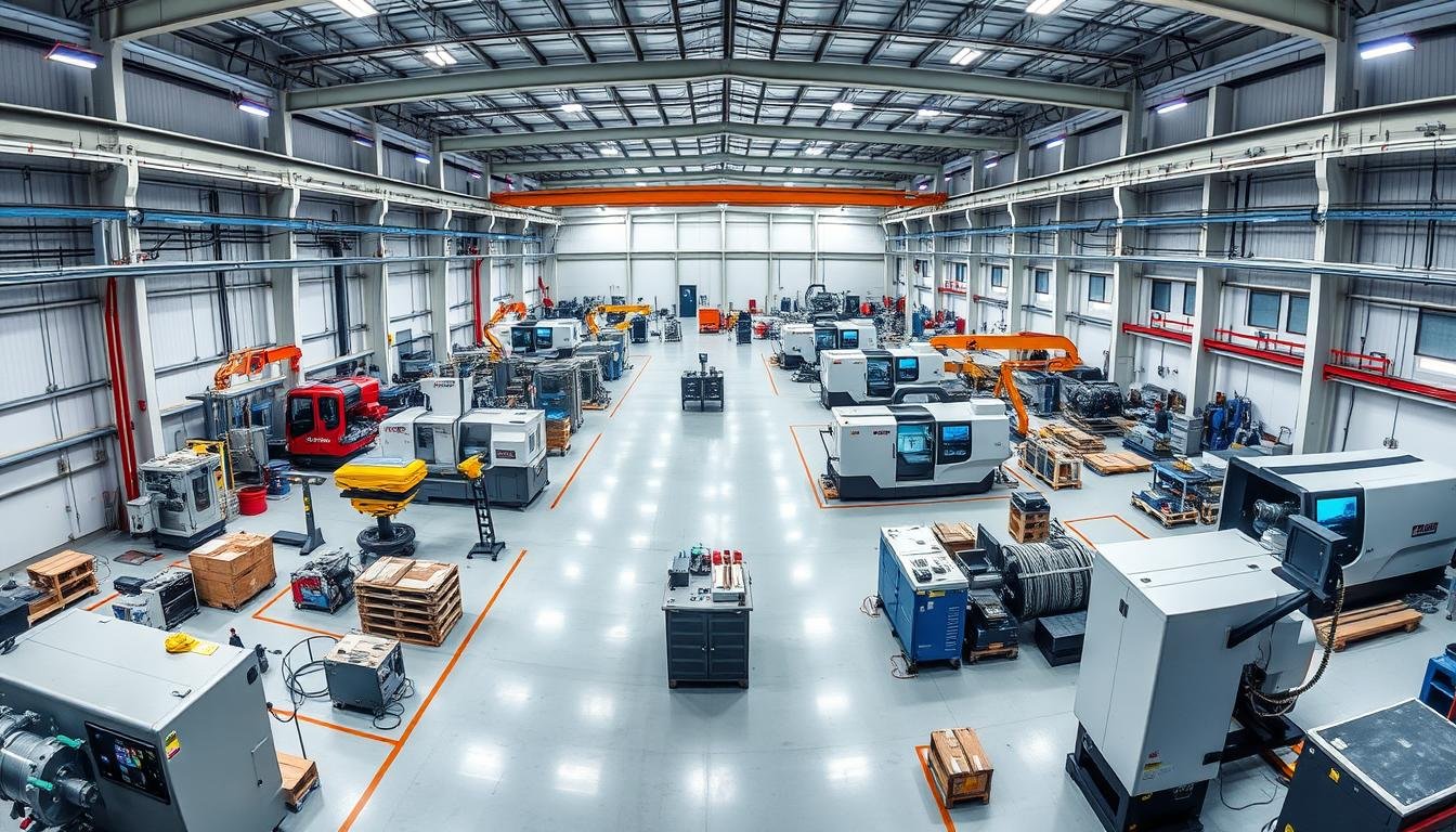 MAIKONG's state-of-the-art manufacturing facility for 2618 aluminum forgings