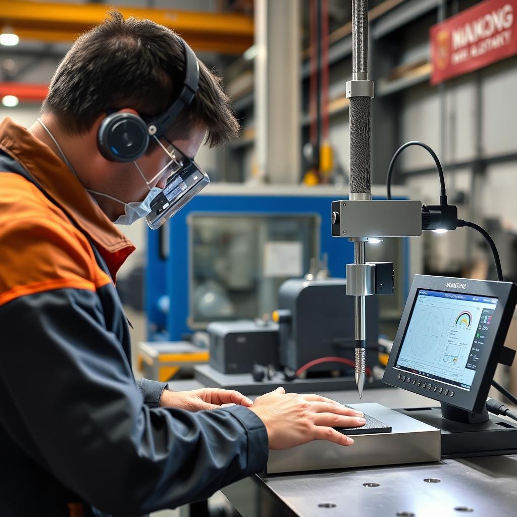 Quality control for 7075 aluminum forgings at MAIKONG