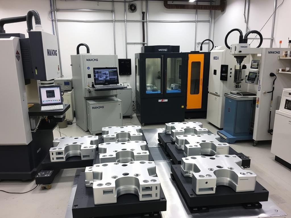 Quality inspection of aluminum forged components at MAIKONG facility