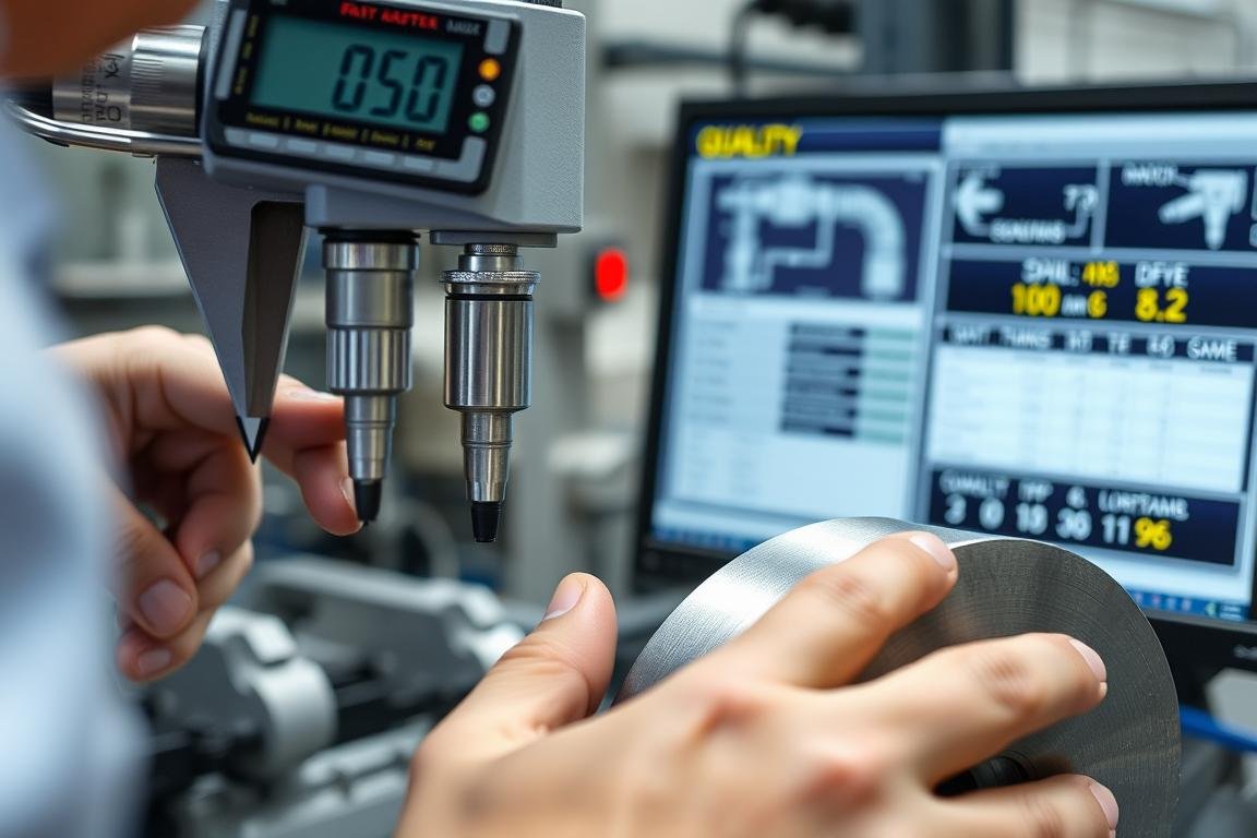 Quality inspection of aluminum forged components at MAIKONG