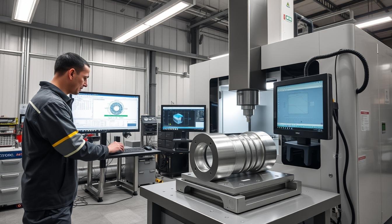 Quality inspection of aluminum forgings at MAIKONG's quality control lab Quality inspection of aluminum forgings at MAIKONG's quality control lab