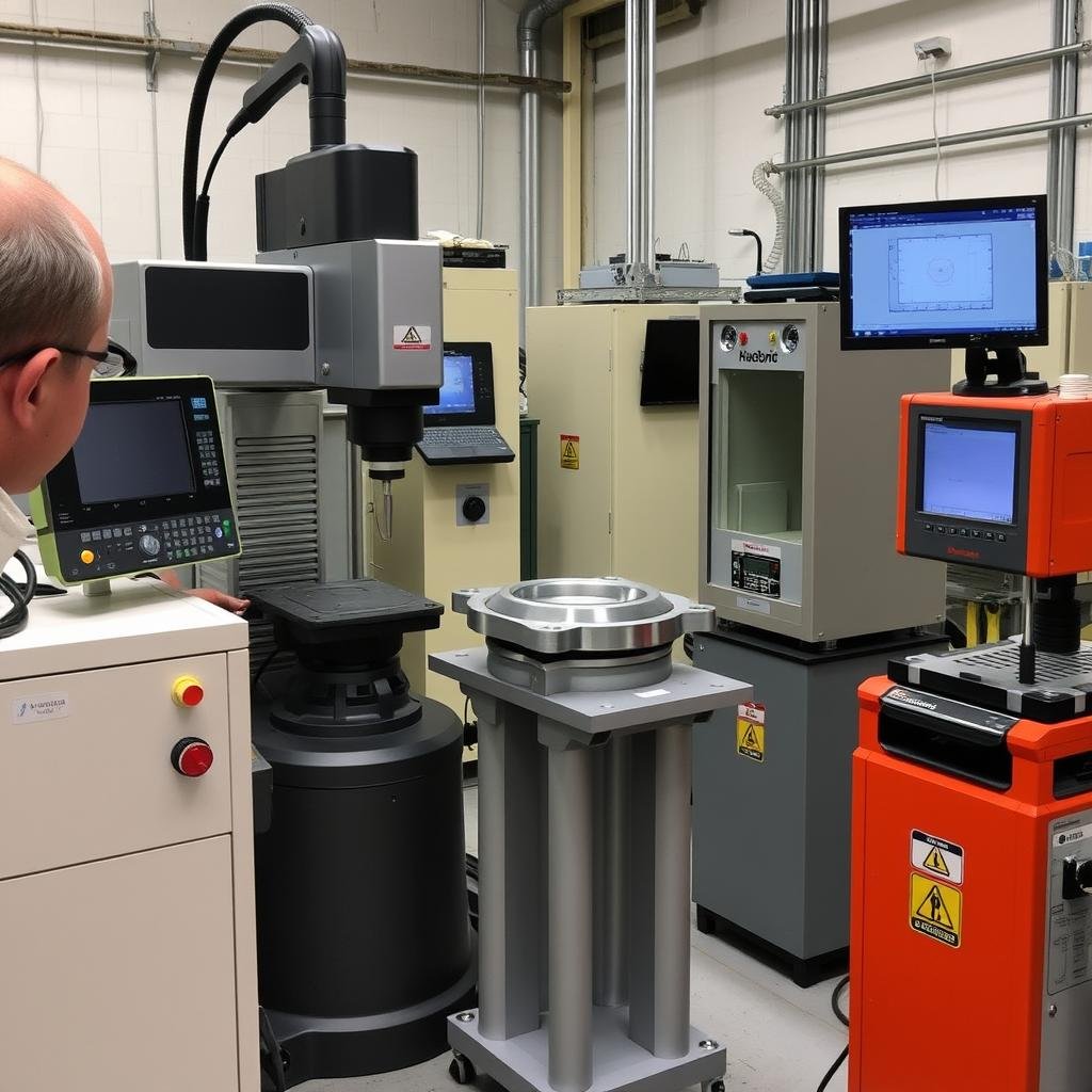 Quality inspection of finished forged aluminum parts