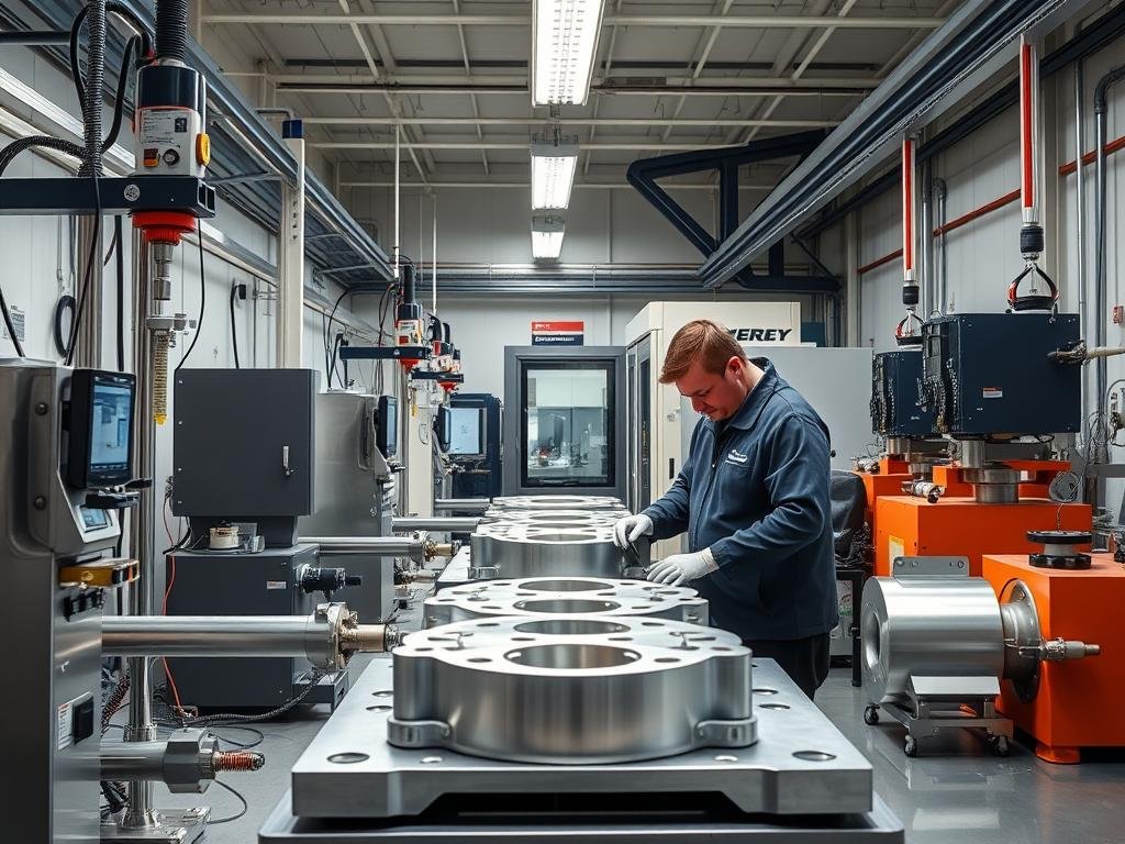 Quality testing of 2219 aluminum forgings at MAIKONG laboratory