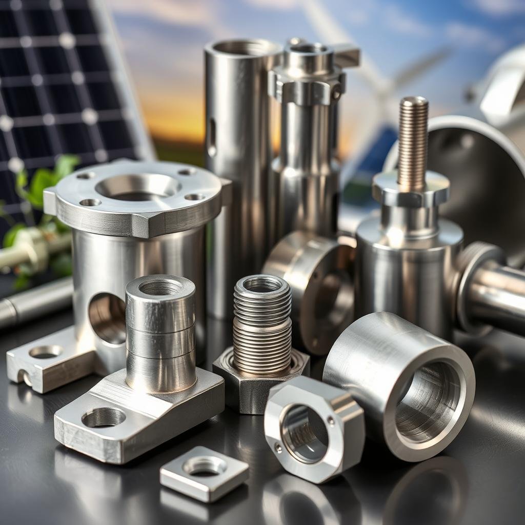 Specialized aluminum alloy forgings for renewable energy applications