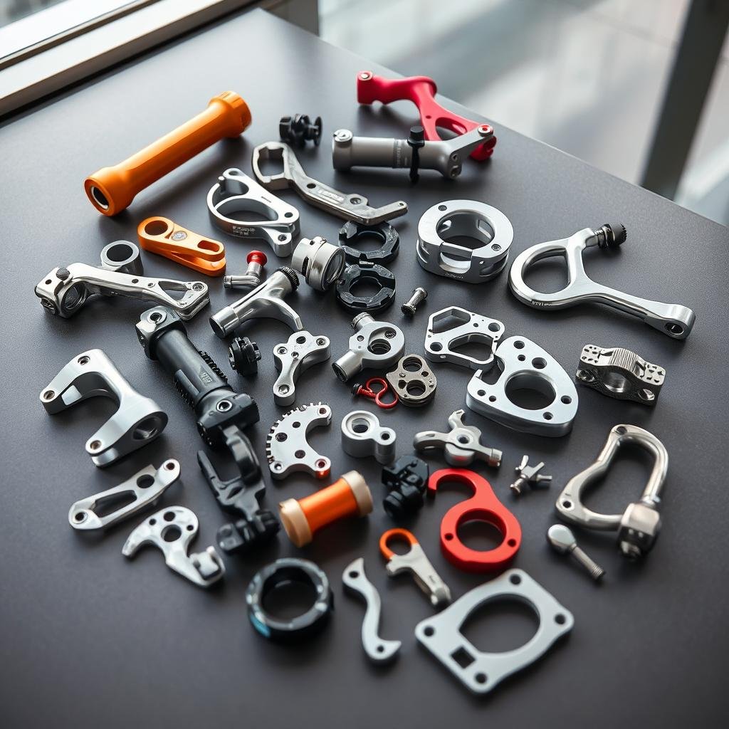 Sports equipment aluminum forged parts manufactured by MAIKONG