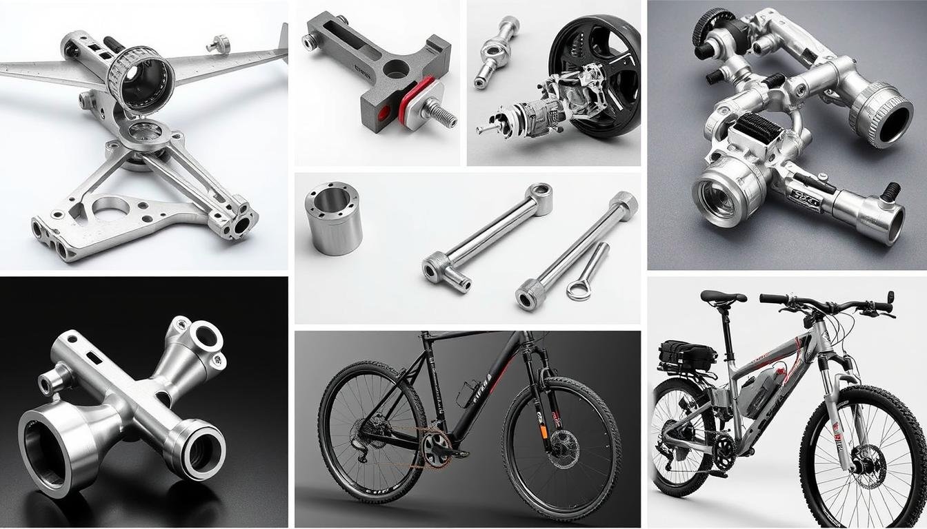 Various industrial applications of forged 7075 T6 aluminum components