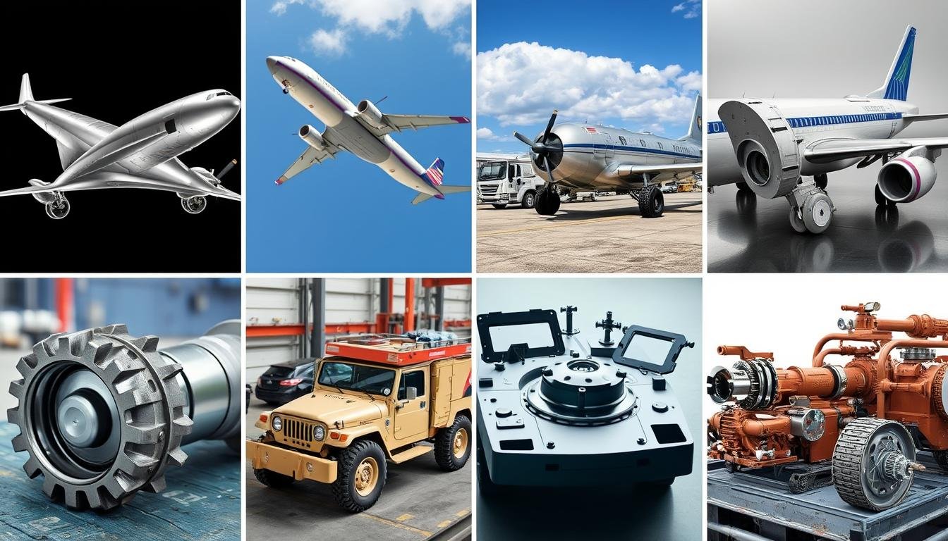 Various industry applications of parts from MAIKONG aluminum forging houses